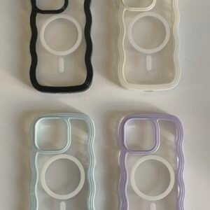 Coque Induction transparente Apple Vague