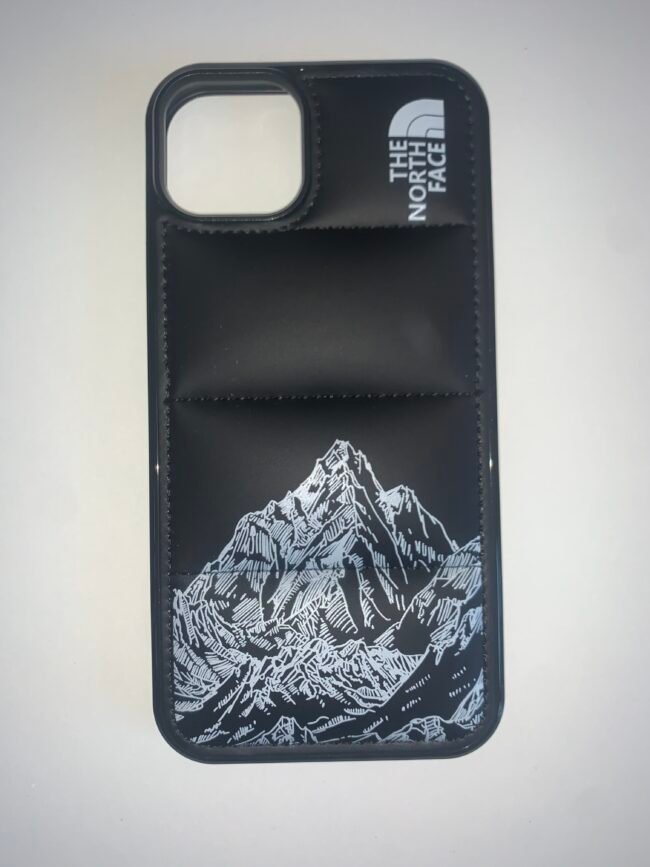 Coque The North Face doudoune noire montagne