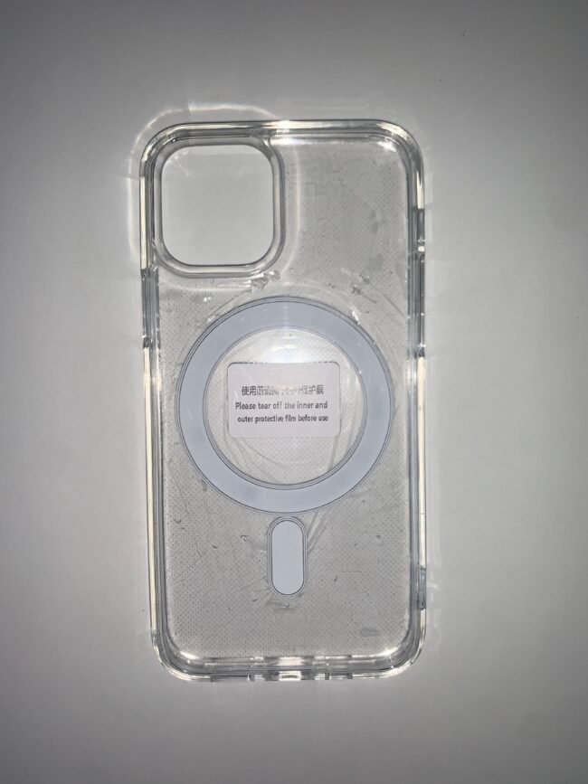 Coque Apple Transparente induction