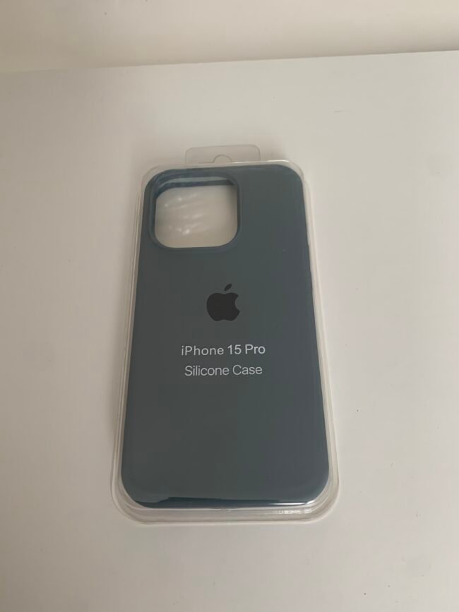 Coque Iphone silicone couleur avec pomme – Image 3